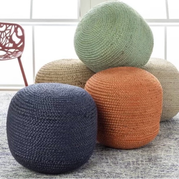 New Rodriguez Upholstered Pouf - Picture 1 of 4